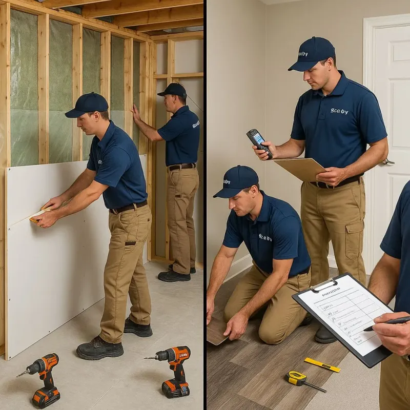 Repairs and Reconstruction process in Stillman Valley, IL